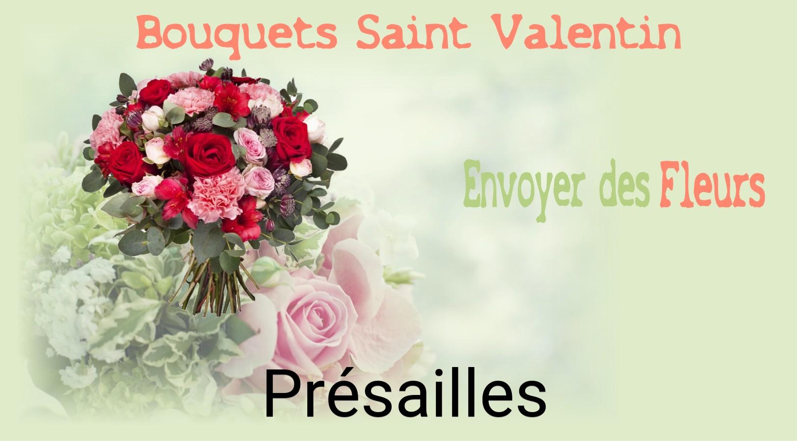 Roses de Saint-Valentin livrées à Présailles